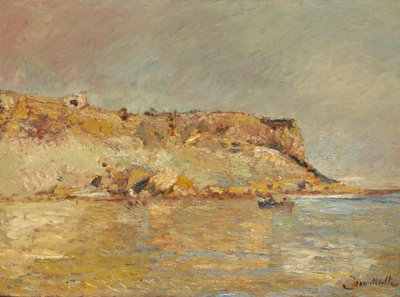 Coastal Mountains by Adolphe Joseph Thomas Monticelli